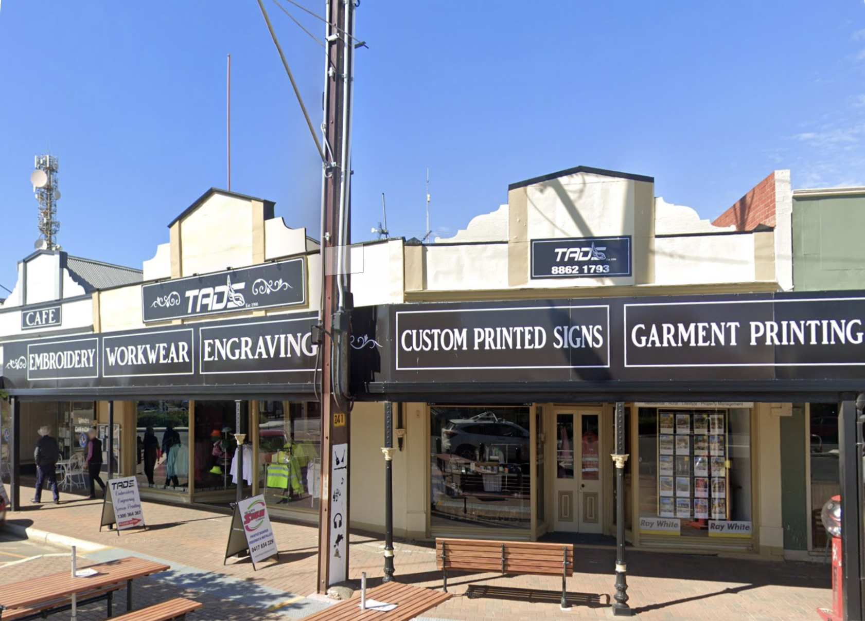 Image of Tad's shopfront.